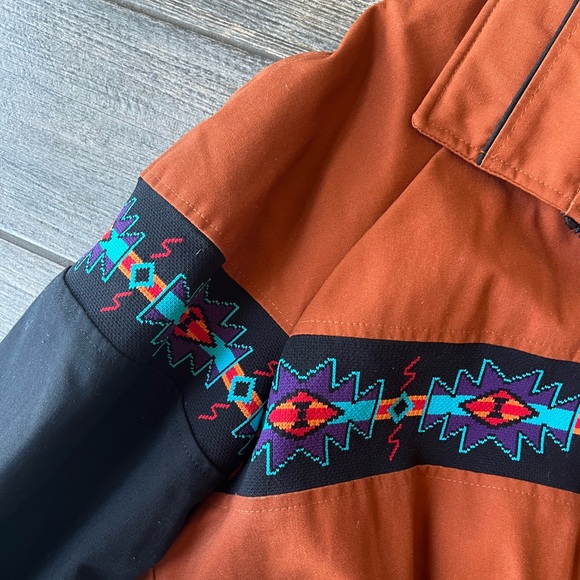 Dueces & Jacks by David James Western Wear Southwestern Jacket Large - Picture 3 of 8